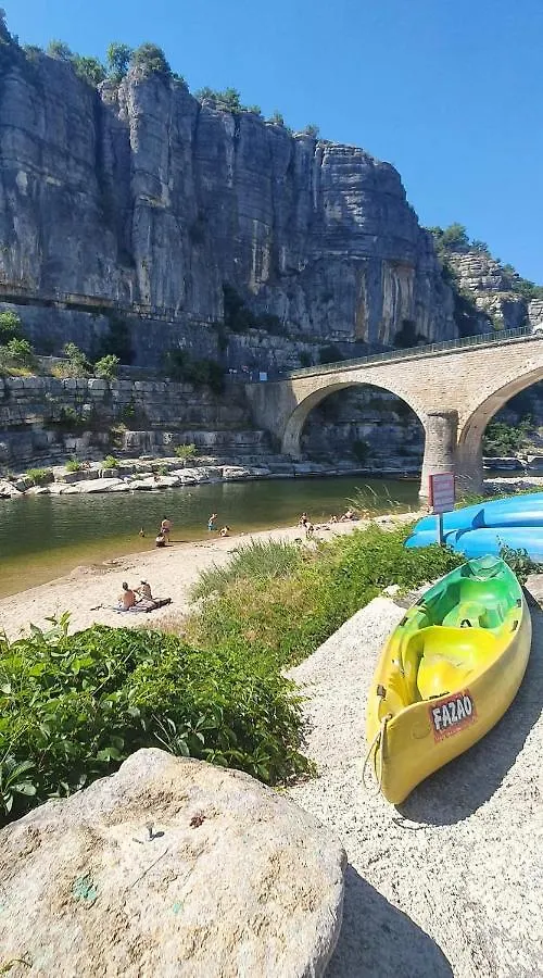 Magnifique Maison En Coeur De Balazuc, Proche Plages Ardeche France